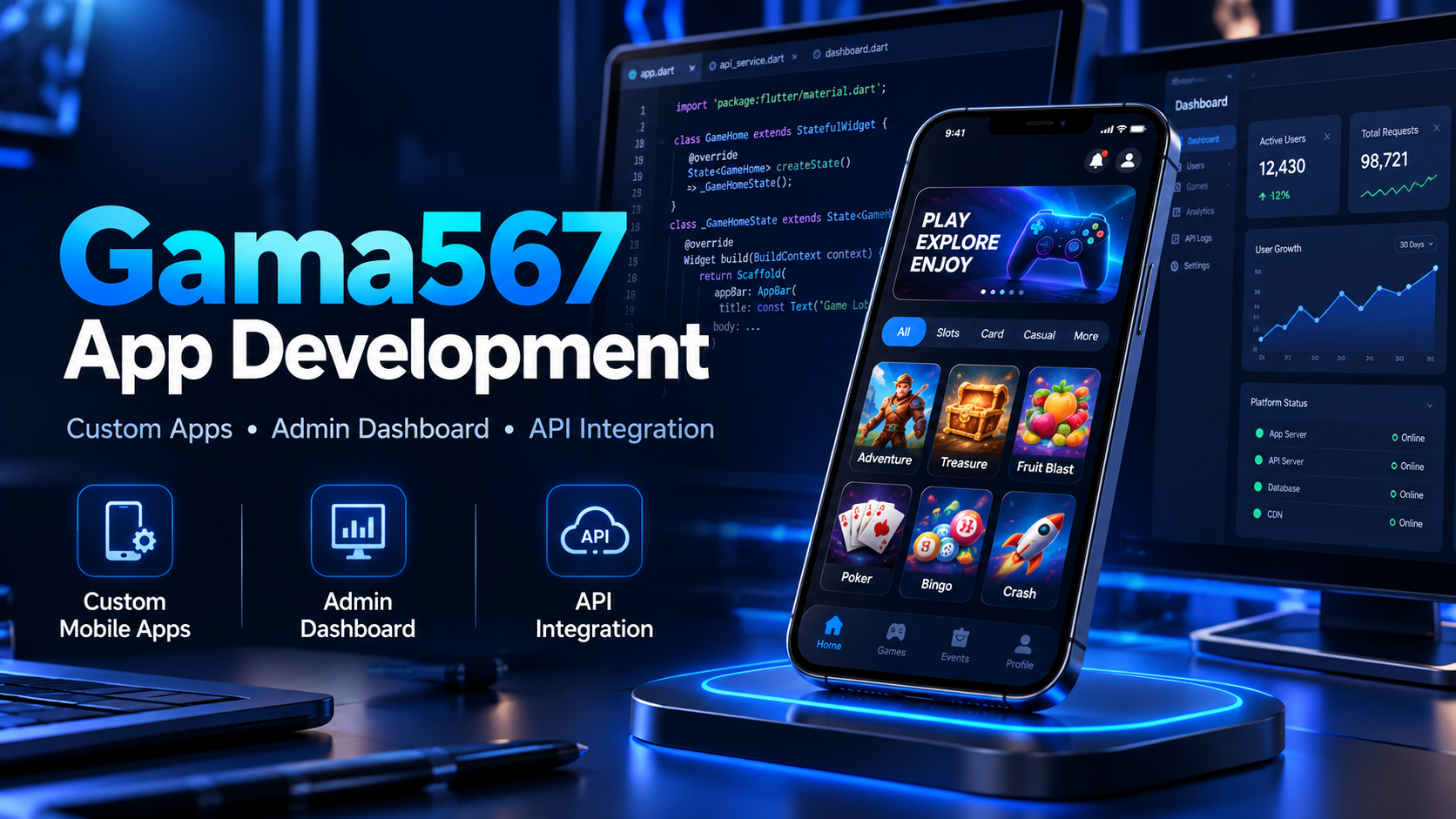 Gama567 App Developer